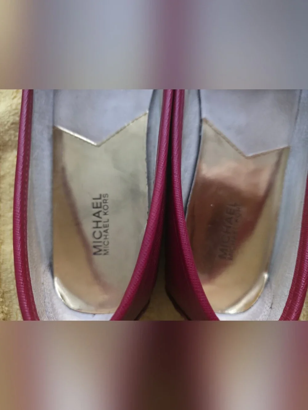 Michael Kors hue insole pink